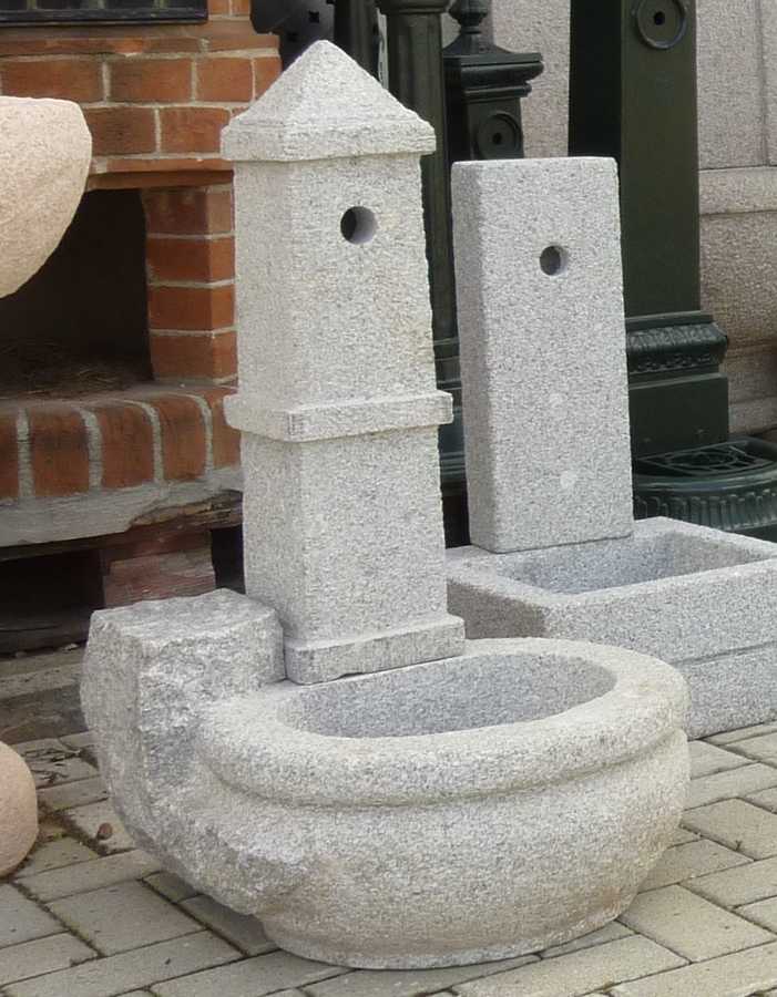 Crear arredo esterni e giardino fontane a colonna 2 Fontane in cemento