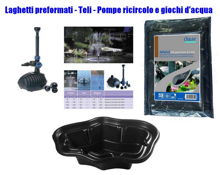 laghetti pompe ruscelli