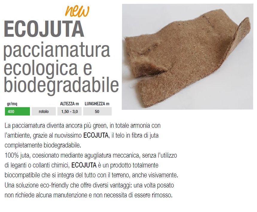ECOJUTA pacciamatura