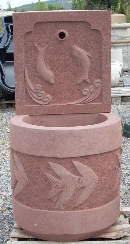 fontana in pietra naturale
