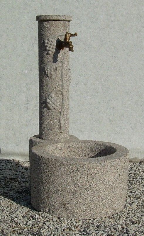 fontane in pietra da giardino - Crear Arredo Esterni e Giardino